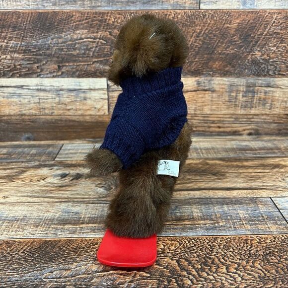 𝅺purr-fection by MJC Timberline Canaan Snowboarding Winter Teddy Bear Plush VTG - Picture 2 of 5